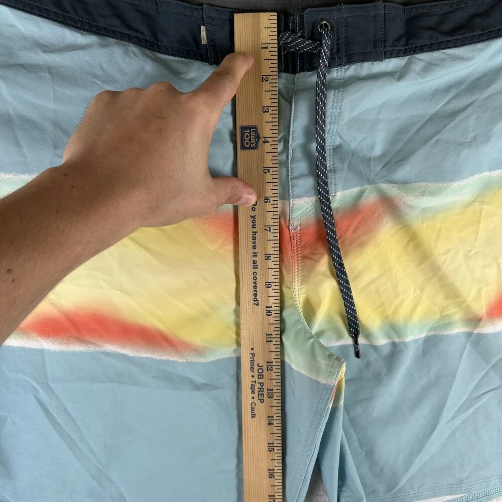 Quiksilver Board Shorts Mens 38 Surfsilk Highline Swim Trunks Drawstring